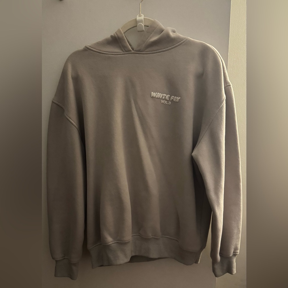 White Fox beige sweat set - size Small